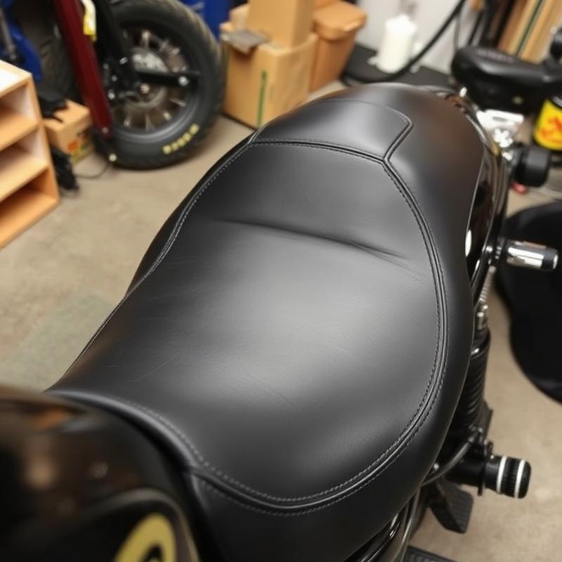 Șa moto custom café racer