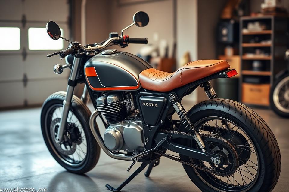 Honda CB650R — stil cafe racer